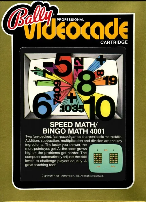 Speed Math / Bingo Math