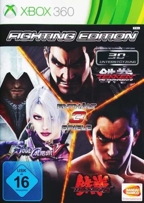 Fighting Edition: Includes 3 Games
