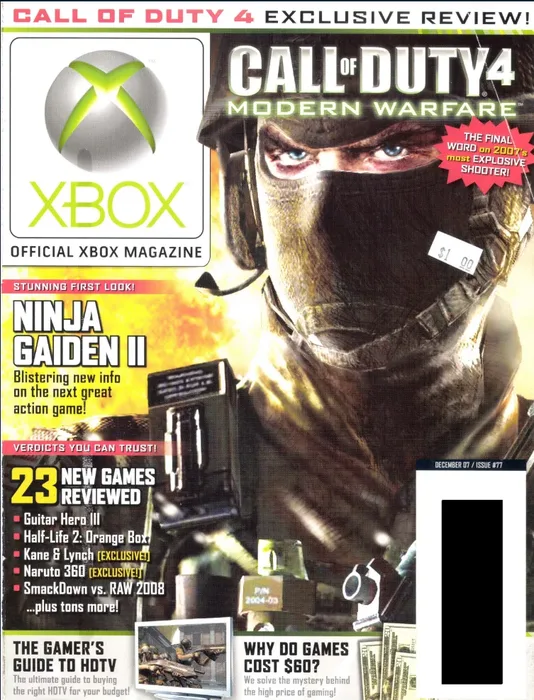 Official Xbox Magazine: Volume 77: December 2007