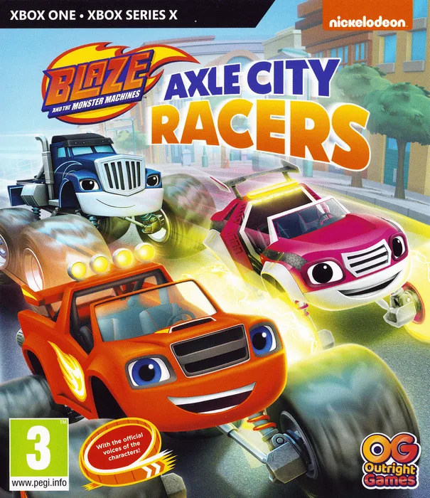 Blaze And The Monster Machines Axle City Racers