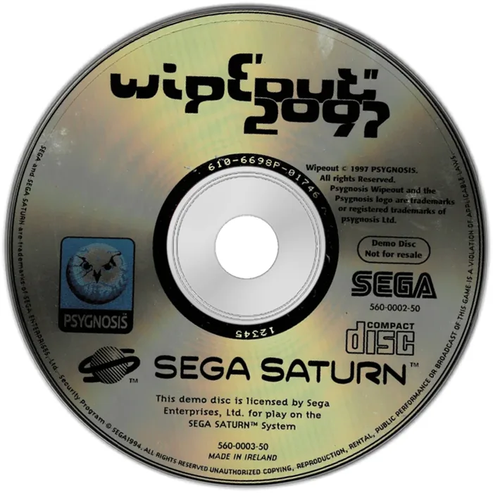 Wipeout 2097 Demo Disc