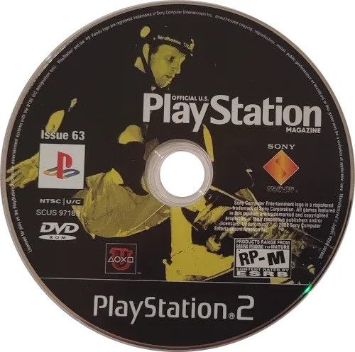 Official U.S. PlayStation Magazine Demo Disc 63
