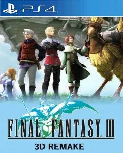 Final Fantasy III 3D Remake (PSP Classics)