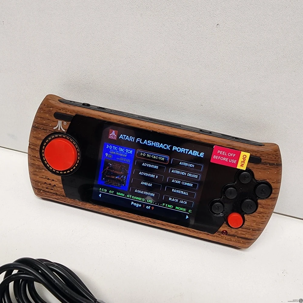 Atari 2600 Flashback Portable Wood Grain Deluxe