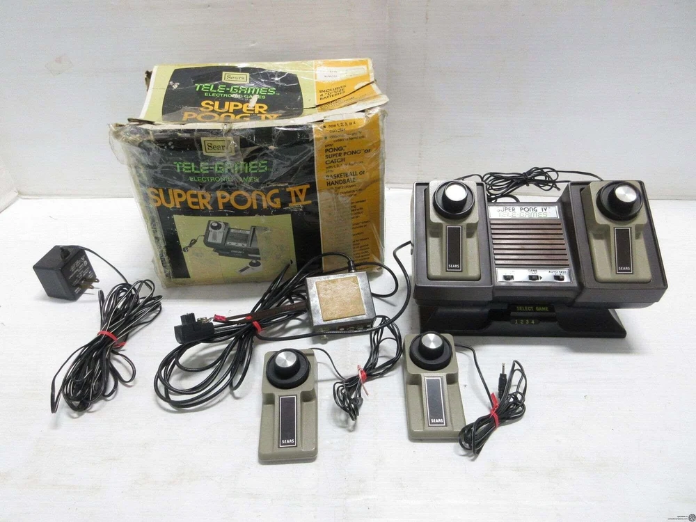Atari 2600 Tele-Games Super Pong IV