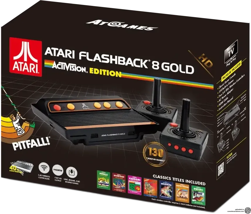 Atari Flashback 8 Gold Activision Edition