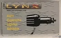 Atari Lynx Cigarette Lighter Adapter