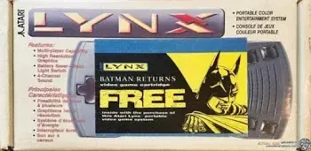 Atari Lynx Model 2 Batman Promotional Bundle