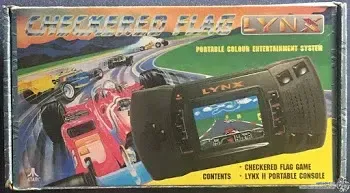 Atari Lynx Model 2 Checkered Flag Bundle