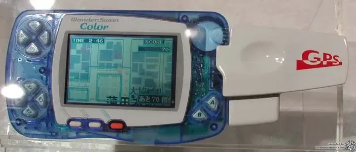 Bandai Wonderswan GPS system