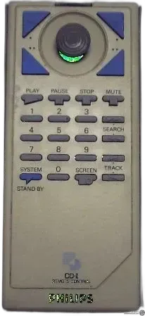 Phillips CD-I 180 Series Remote