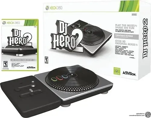 Activision Xbox 360 DJ Hero 2 Turntable