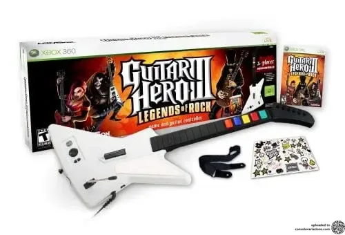 Activision Xbox 360 Guitar Hero III Legends of Rock Bundle