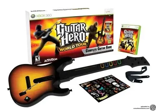 Activision Xbox 360 Guitar Hero World Tour Bundle