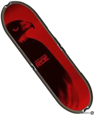 Activision Xbox 360 Tony Hawk Ride Red Hawk Skateboard Controller