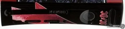 Microsoft Xbox 360 AC-DC Black Ice Official Console Faceplate