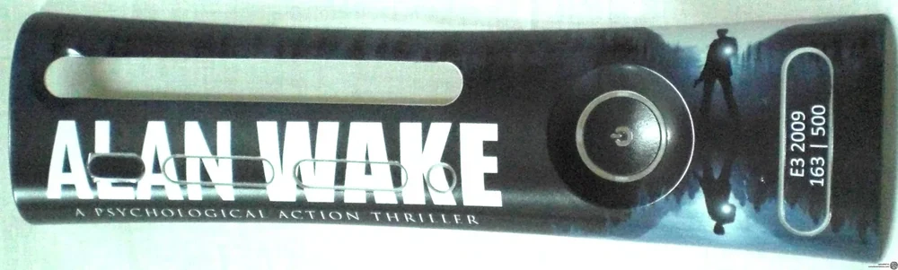 Microsoft Xbox 360 Alan Wake - Numbered from E309 Faceplate