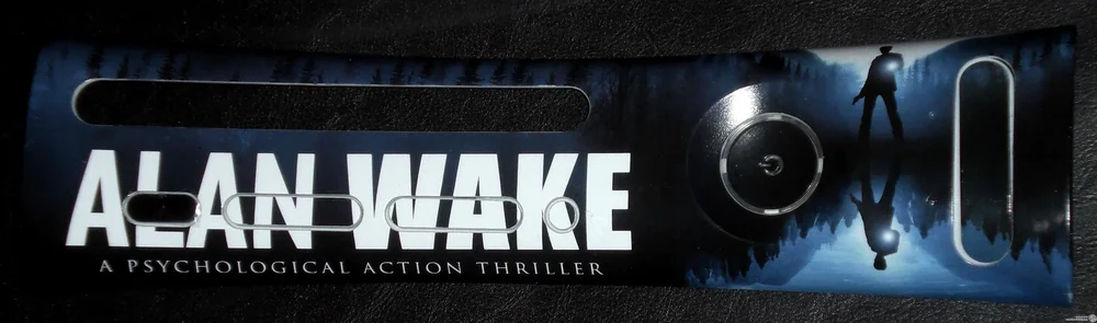 Microsoft Xbox 360 Alan Wake - Unnumbered Faceplate