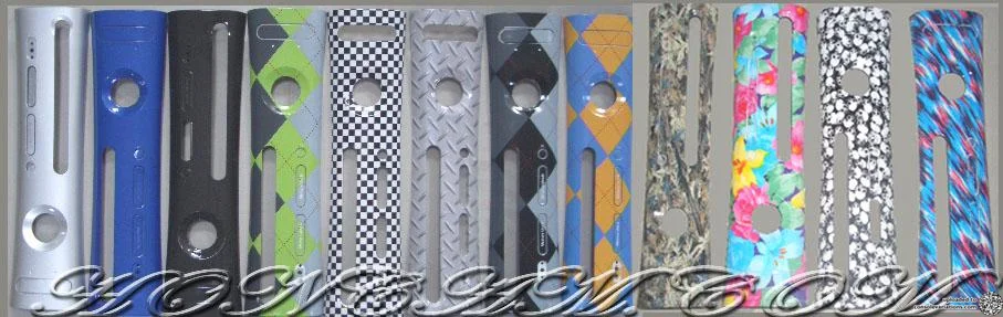 Microsoft Xbox 360 Asian Import DIYTrade #3 Argyle Faceplate