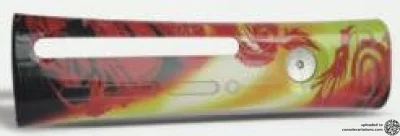Microsoft Xbox 360 Asian Import - Red Dragons Faceplate