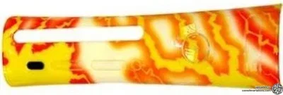 Microsoft Xbox 360 Asian Import - Yellow and Red Faceplate