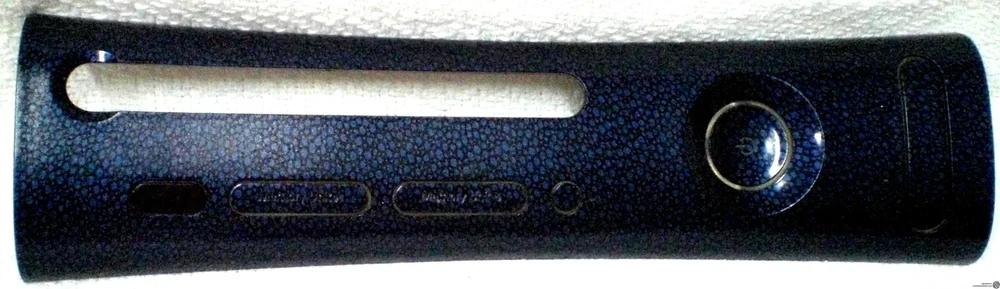 Microsoft Xbox 360 Blue Speckled Faceplate