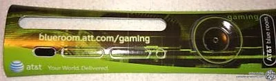 Microsoft Xbox 360 blueroom.att.com-gaming Faceplate