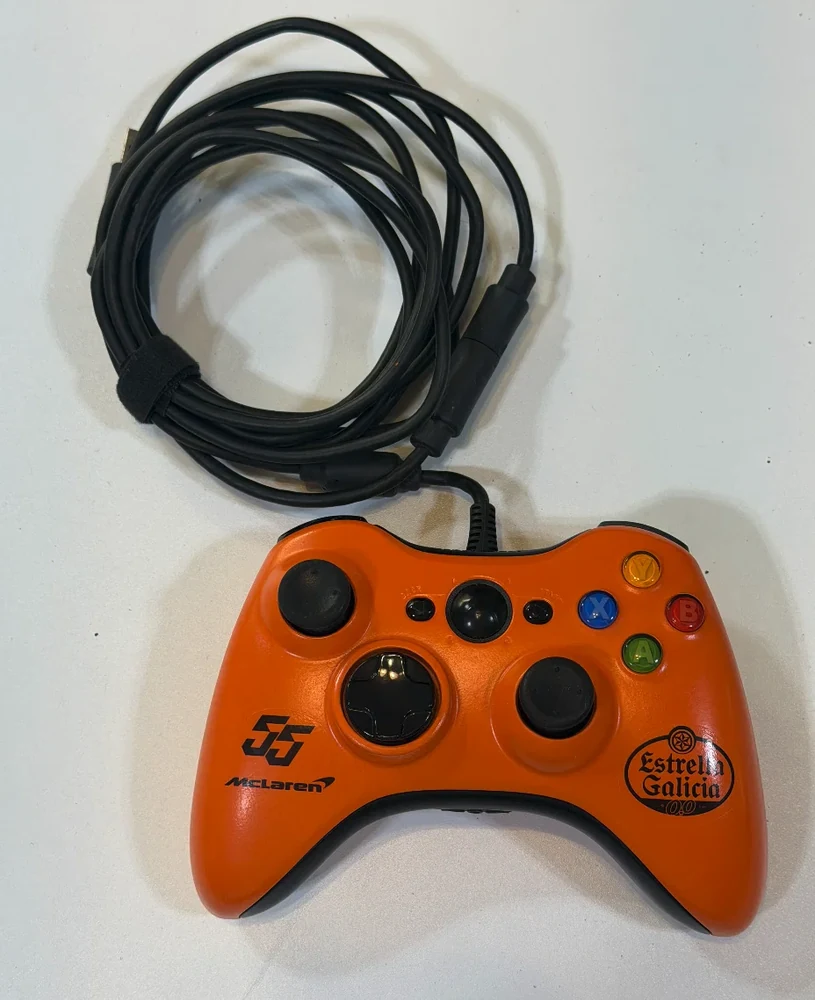 Microsoft Xbox 360 Carlos Sainz McLaren F1 Controller
