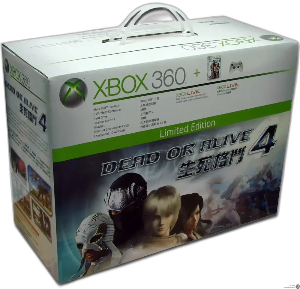 Microsoft Xbox 360 Dead or Alive 4 Bundle