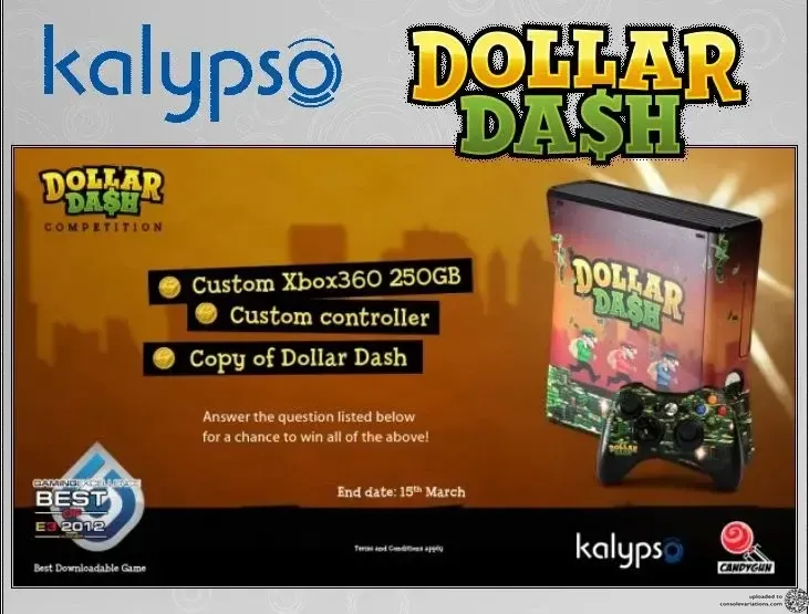 Microsoft Xbox 360 Dollar Cash