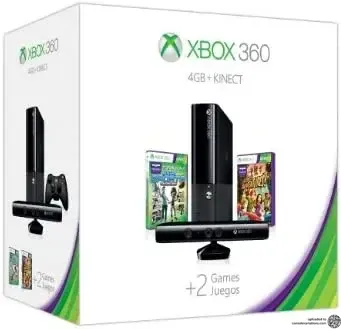 Microsoft Xbox 360 E Kinect Sports Season 2 + Kinect Sensor Bundle