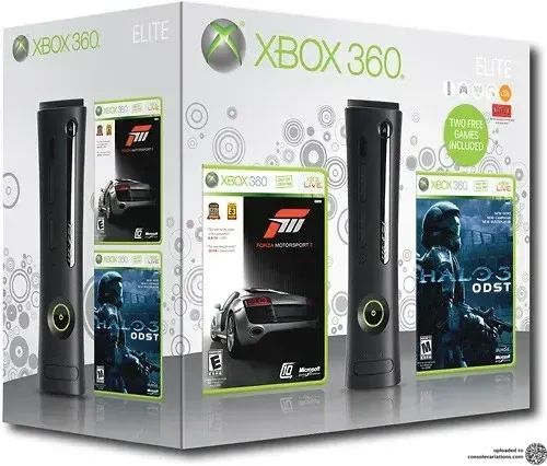 Microsoft Xbox 360 Elite Forza Motorsport 3 + Halo 3: ODST Bundle