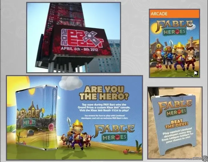 Microsoft Xbox 360 Fable Heroes