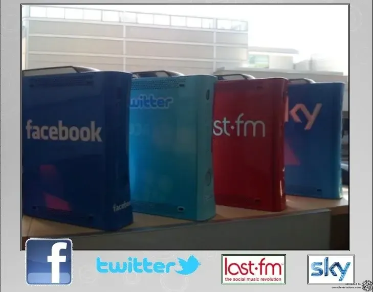 Microsoft Xbox 360 Facebook & Twitter