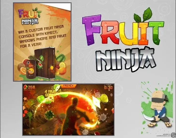Microsoft Xbox 360 Fruit Ninja