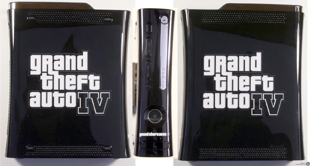 Microsoft Xbox 360 Grand Theft Auto IV Black