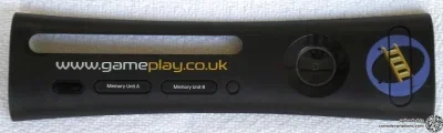 Microsoft Xbox 360 gameplay.co.uk Faceplate