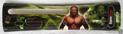 Microsoft Xbox 360 Gamestop WWE Triple-H 2007 Faceplate