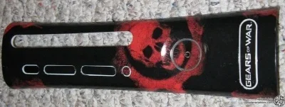 Microsoft Xbox 360 Gears of War with skins Faceplate