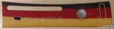 Microsoft Xbox 360 German Flag Faceplate
