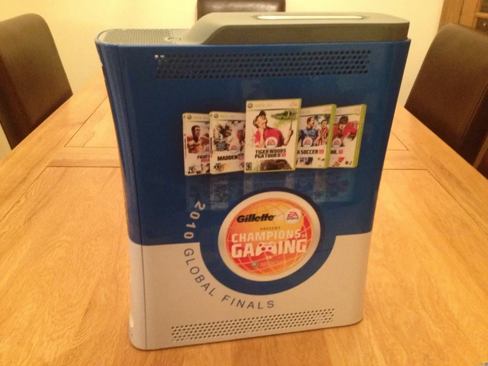 Microsoft Xbox 360 Gillette/EA sports Champions of Gaming 2010