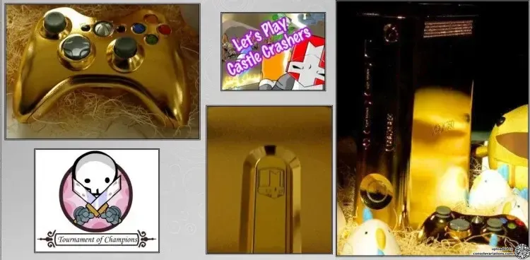 Microsoft Xbox 360 Gold Castle Crashers