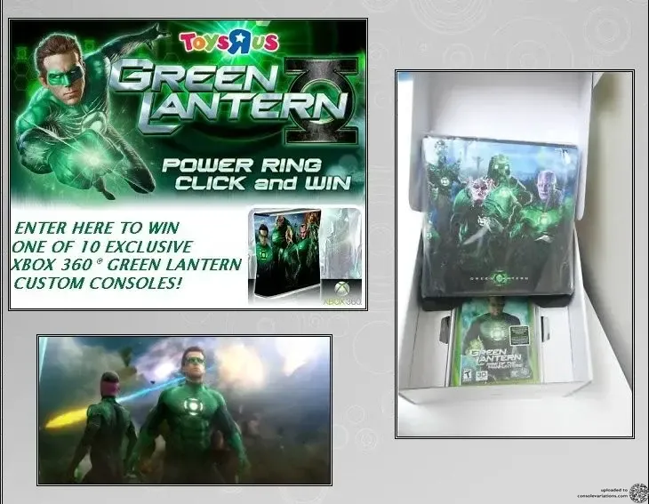 Microsoft Xbox 360 Green Lantern