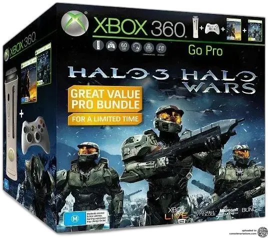 Microsoft Xbox 360 Halo 3 Halo Wars Bundle