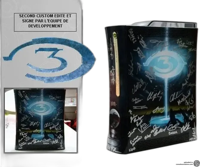 Microsoft Xbox 360 Halo 3 Signed