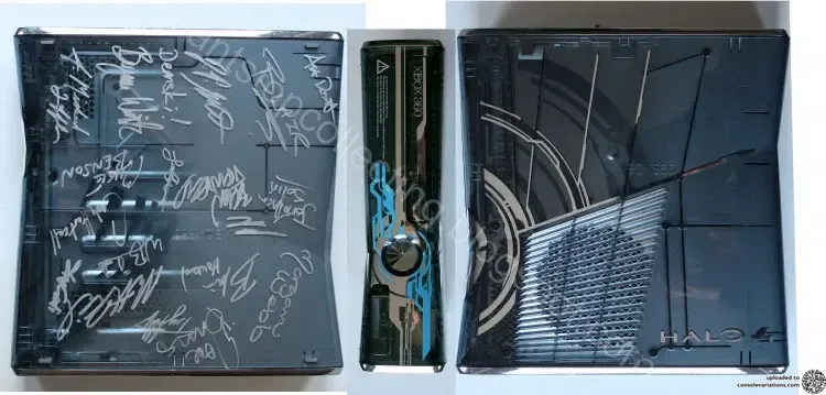 Microsoft Xbox 360 Halo 4 Signed