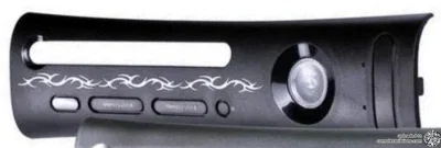 Microsoft Xbox 360 Joytech Black Tribal from Twin Pack Faceplate