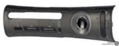 Microsoft Xbox 360 Joytech See-Thru Black from Twin Pack Faceplate