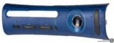 Microsoft Xbox 360 Joytech See-Thru Blue from Twin Pack Faceplate