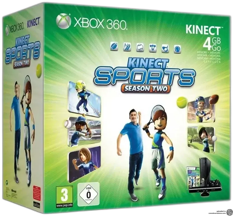 Microsoft Xbox 360 Kinect Sports Season Two Bundle